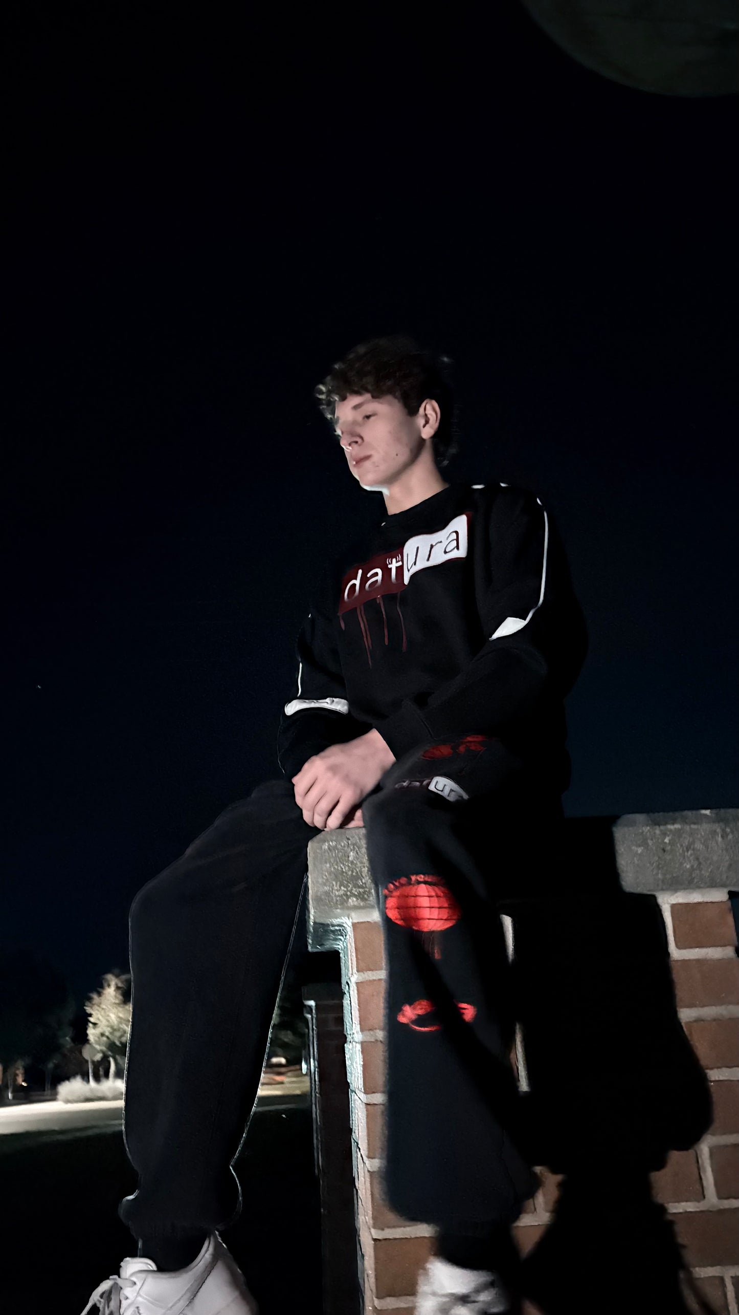 'DEATHWISH' Logo compilation sweatpants