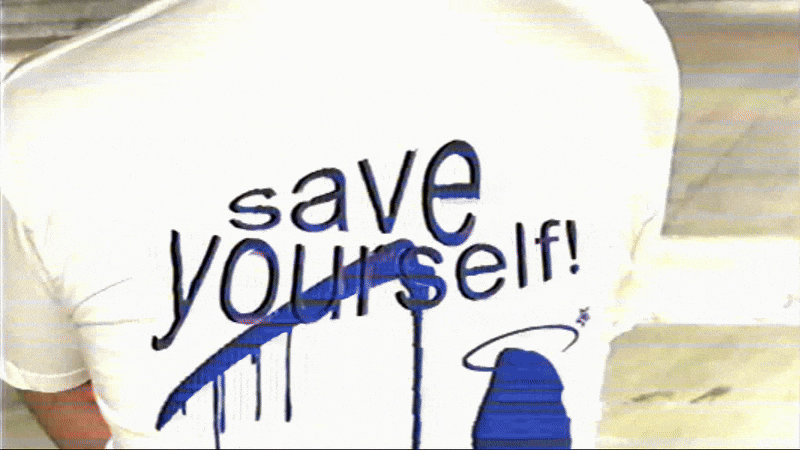 "save yourself: reaper" shirt