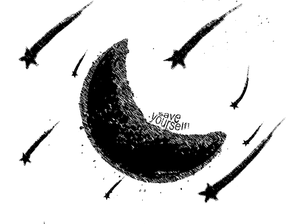 "lunatic" lightweight sweatpants (black)