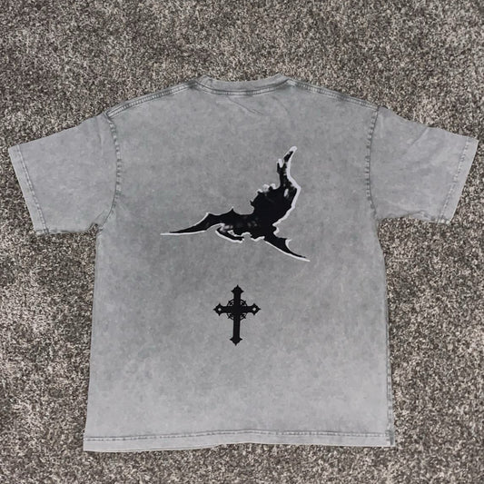 'fallen angel' shirt (grey)