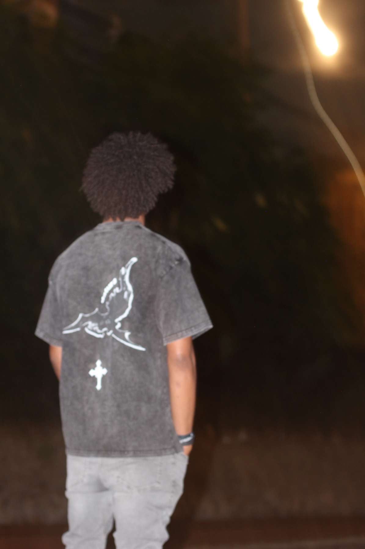 'fallen angel' shirt (black)