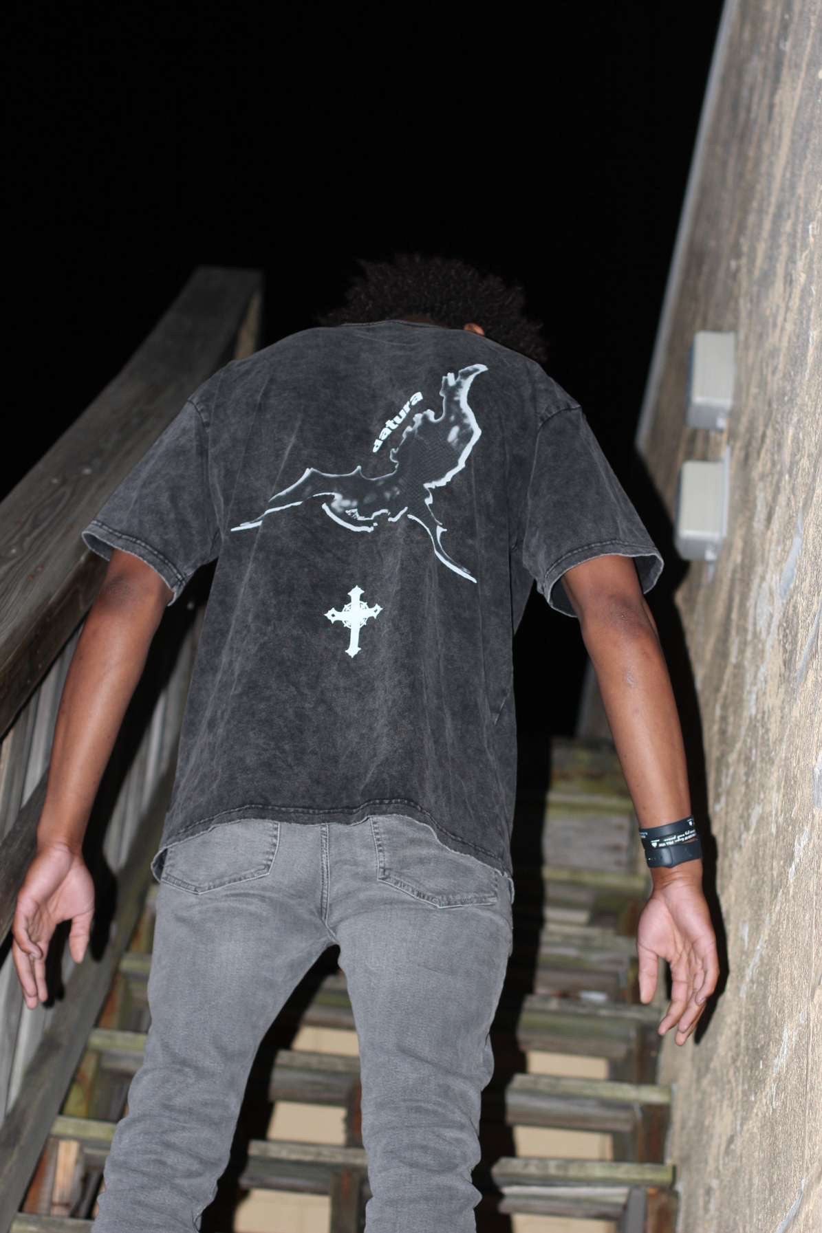 'fallen angel' shirt (black)