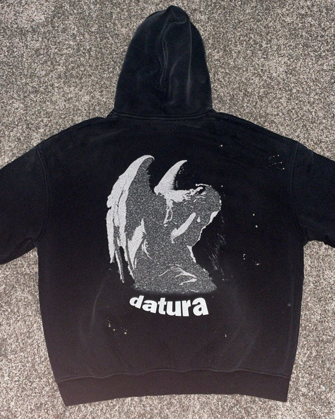 'sad angel' hoodie
