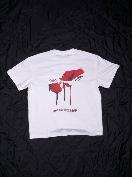 'DEATHWISH' white Tee