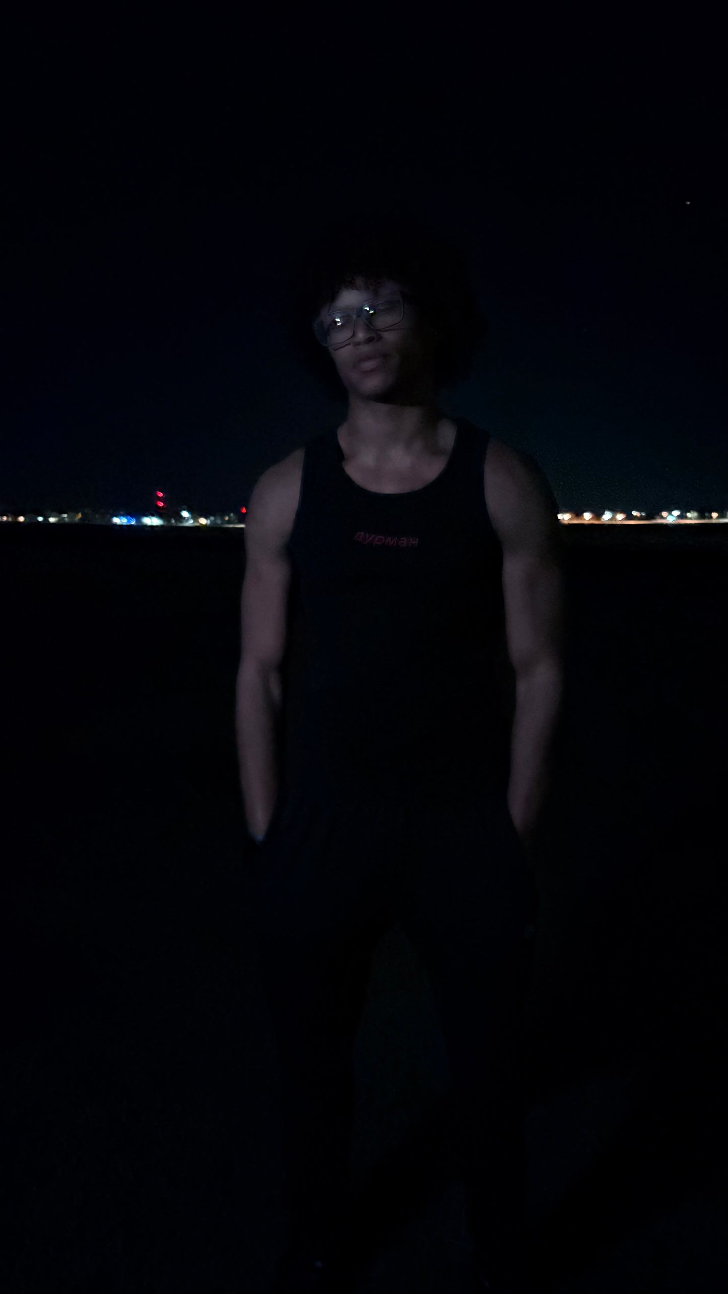 'IRIS' Tight gym tank