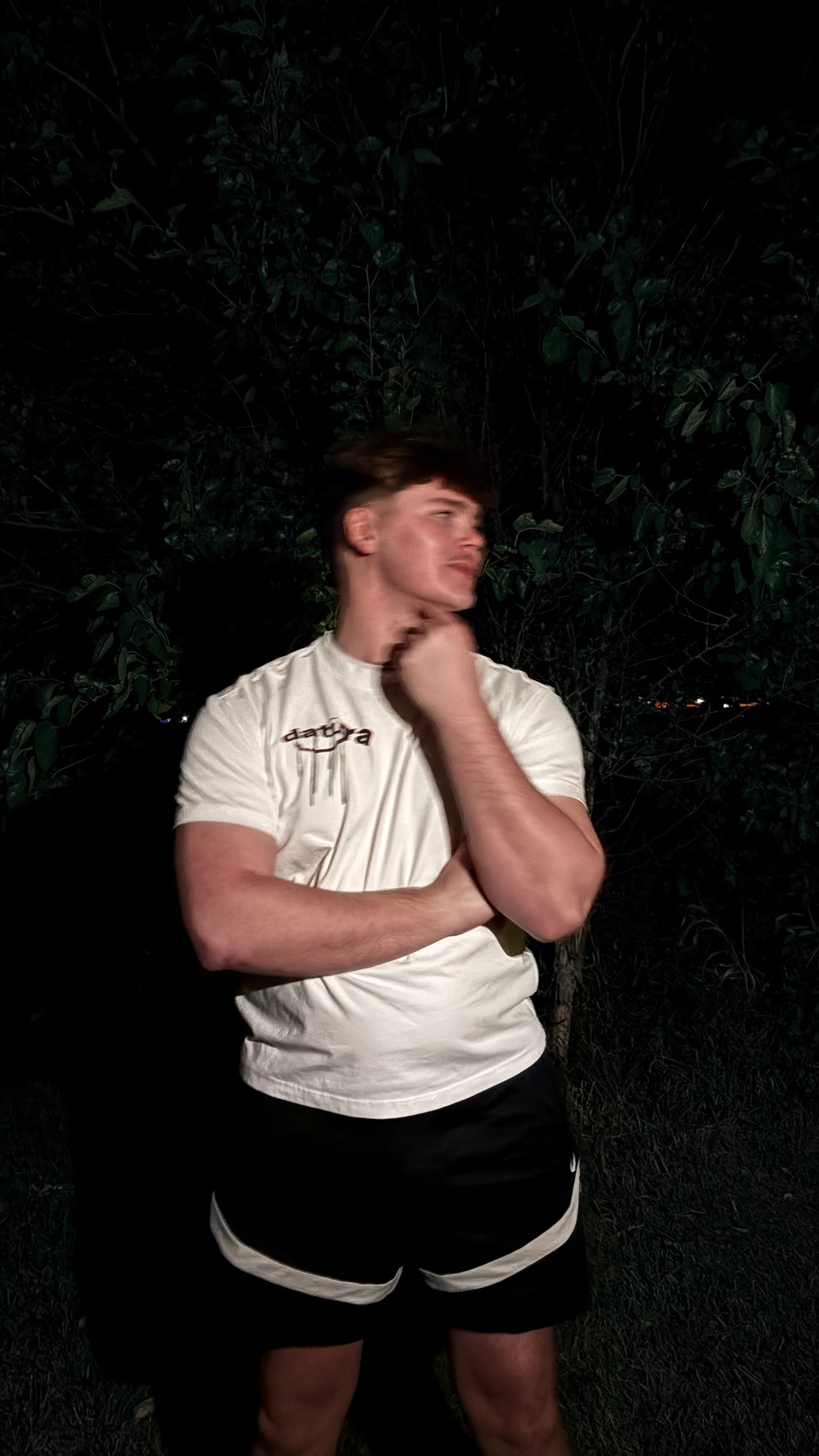 'DEATHWISH' white Tee