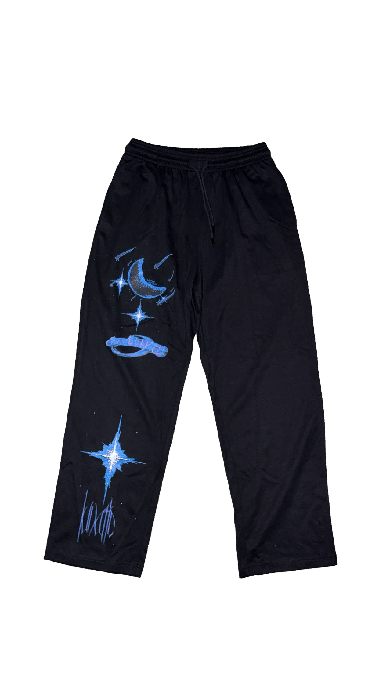 "lunatic" lightweight sweatpants (black)