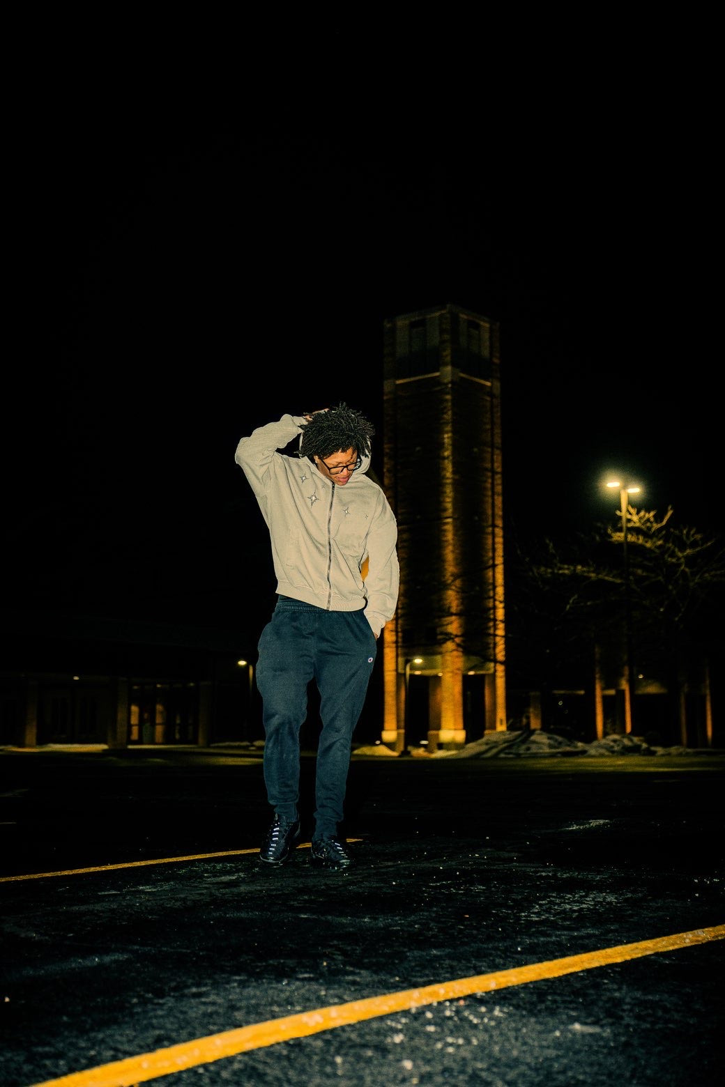 "save yourself" textured zip up