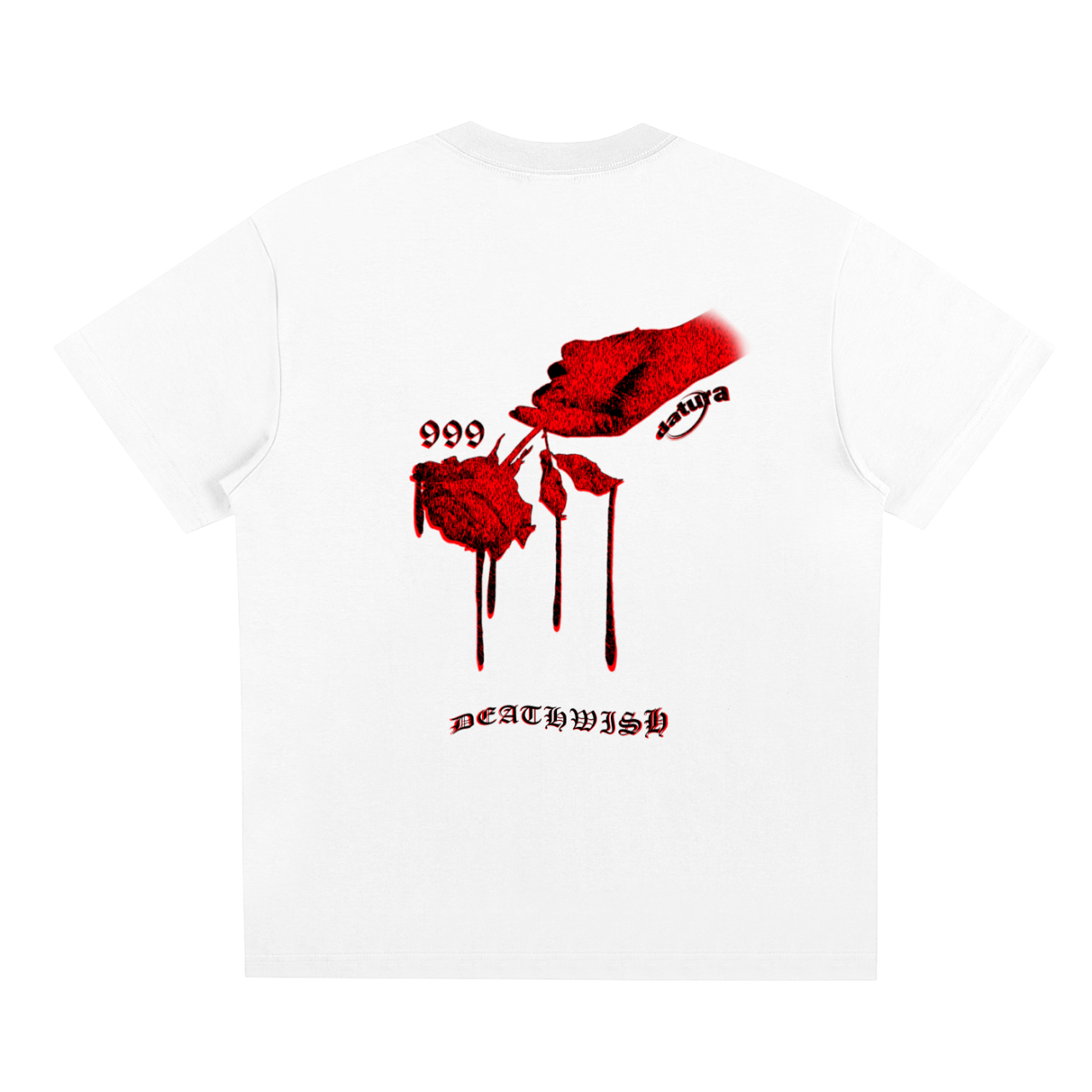 'DEATHWISH' white Tee