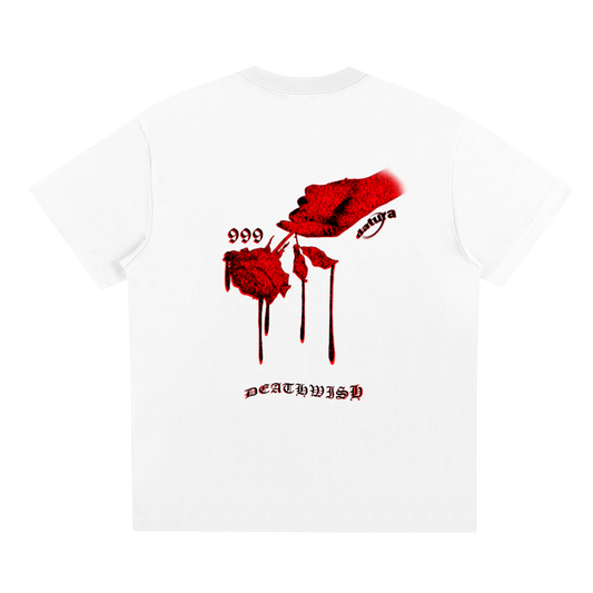 'DEATHWISH' white Tee