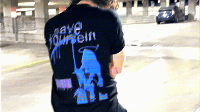 "save yourself: reaper" shirt