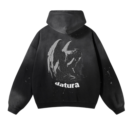 'sad angel' hoodie